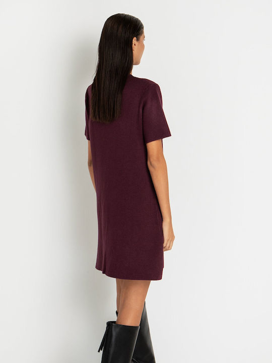 Toi&Moi Dress Knitted Purple