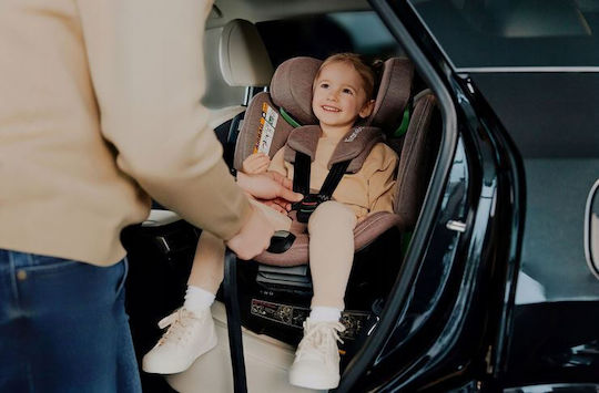 Lionelo Harmony Baby Car Seat i-Size with Isofix Green Olive Leather 0-36 kg
