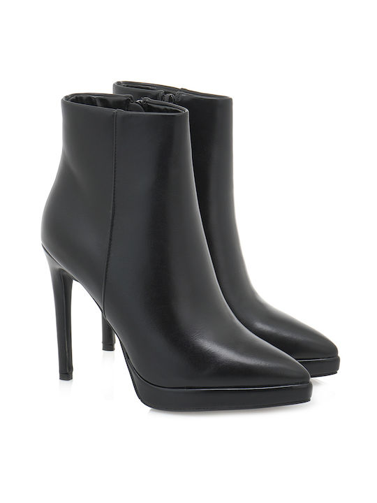 Exe Women's Ankle Boots with High Heel Black