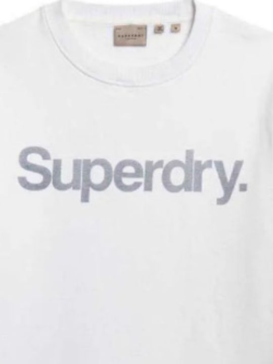 Superdry Core Logo City Hanorac pentru bărbați Brilliant White