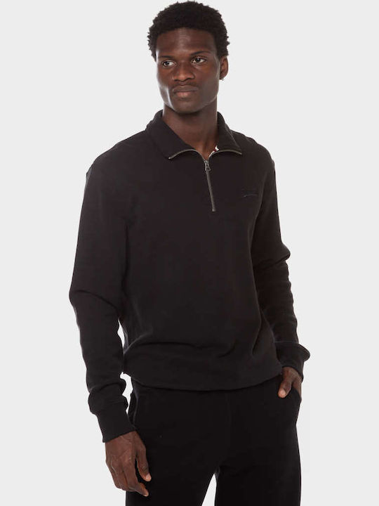 Langarm-Pullover Schwarz