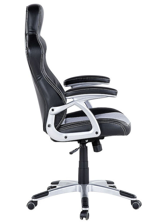 Beliani Office Chair with Adjustable Arms Black