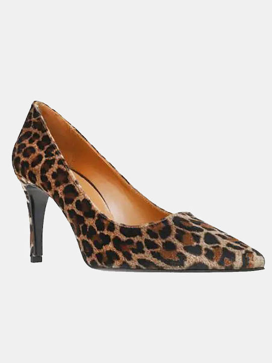 Leder Pumps Leopard