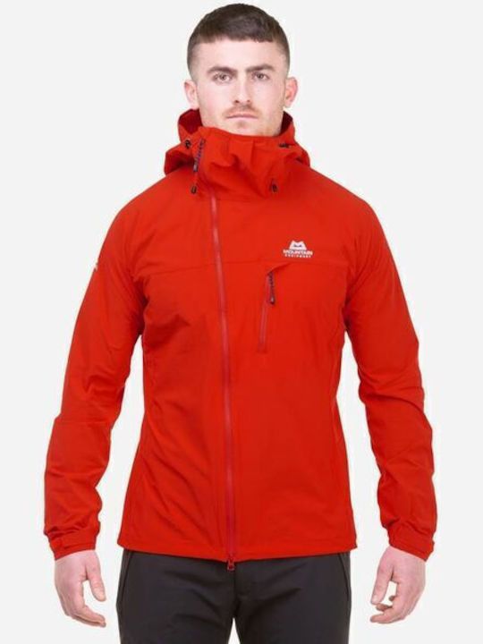 Χειμωνιάτικο Μπουφάν Softshell Αδιάβροχο και Αντιανεμικό Cardinal Orange