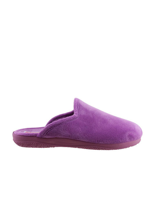 Adam's Shoes Winter Women's Slippers in Lilac color