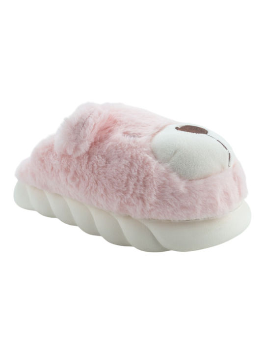 Plato Winter Women's Slippers in Pink color