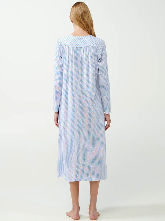 Vamp Winter Women's Nightdress blue