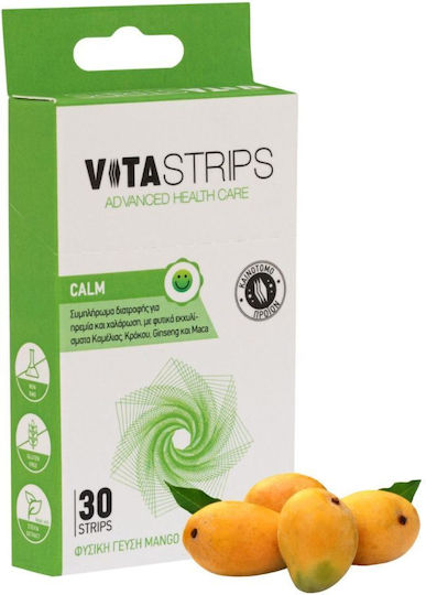 Vitastrips Calm Συμπλήρωμα για το Άγχος 1τμχ Mango