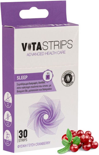 Vitastrips Sleep Συμπλήρωμα για τον Ύπνο 30τμχ
