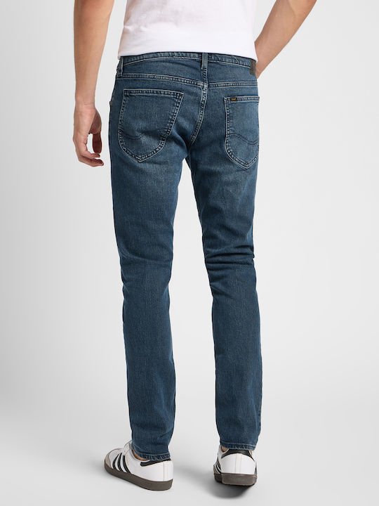 Lee Pantaloni de Bărbați din Jean în Linie Tapered Blue