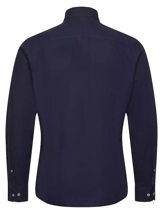 Hackett Herrenhemd Baumwolle navy