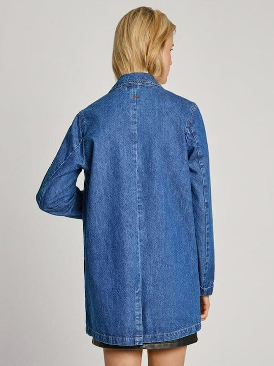 Pepe Jeans Mabel Γυναικείο Σακάκι Denim
