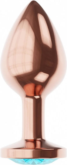 Plug-butt Plug Diamond Topaz Shine L Rose Gold