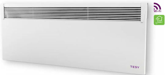 Tesy Konvektorheizung Wand 3000W mit elektronischem Thermostat und WiFi Weiß