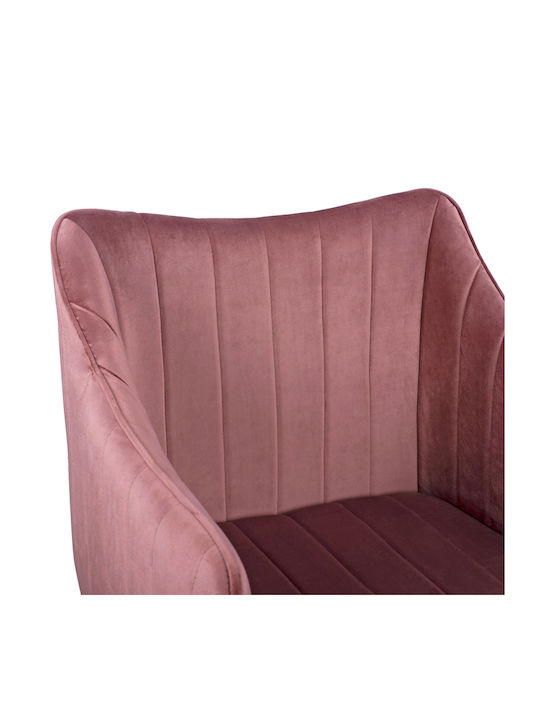 Allysa Dining Room Velvet Armchair Rotten Apple 57x58x88cm 2pcs