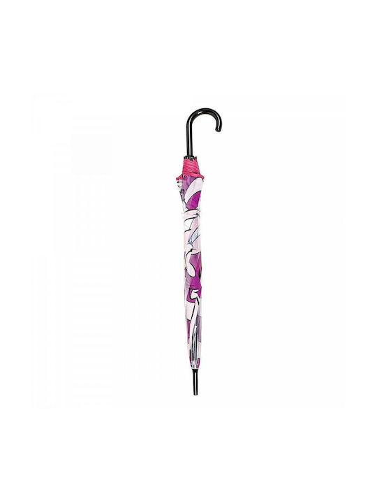 Cerda Kids Curved Handle Umbrella Η Αλίκη Στη Χώρα Των Θαυμάτων with Diameter 61cm