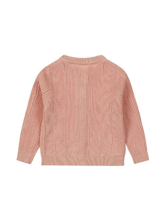 Dirkje Kids Cardigan dusty pink