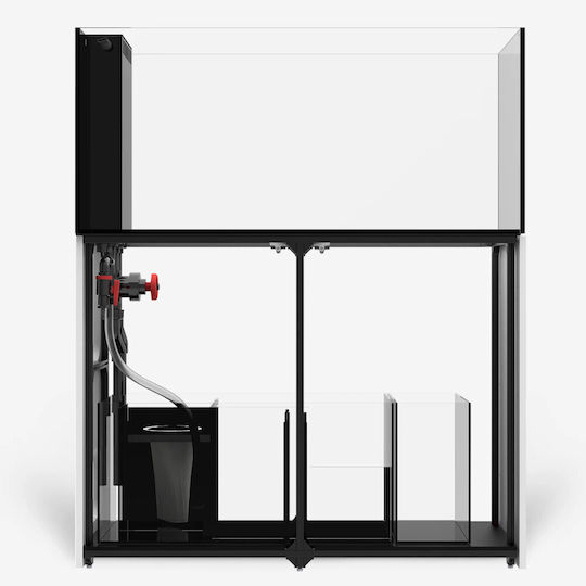 Waterbox Aquariums 4820 Аквариум за риби С капацитет 443лт с Филтър и 120x55x145см. Бял