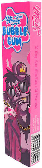 Monkey King Cigarette Rolling Papers Slim King Size with Cone Tips 32 sheets 1pcs