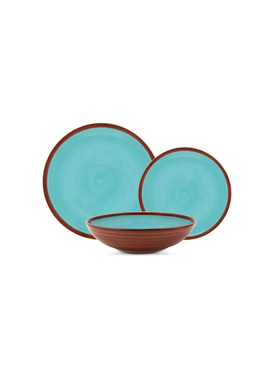 Heinner Sierra Albastru Ceramică Set de Vase 18buc
