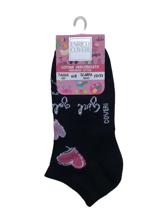 Children's sock ENRICO COVERY 269 black