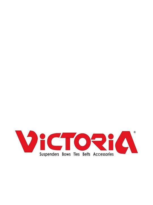 Bretele VICTORIA monocromă 2,5 cm 62025 cu 4 cleme roșii