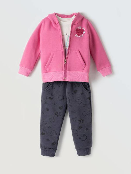 Evita Kids Sweatpants Set White