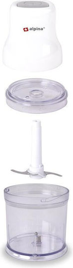 Alpina Appliances Πολυκόπτης Multi 200W με Δοχείο 360ml Λευκός