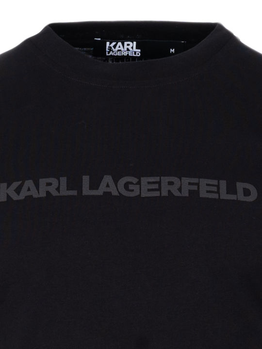 Karl Lagerfeld Men's Short Sleeve T-shirt Black