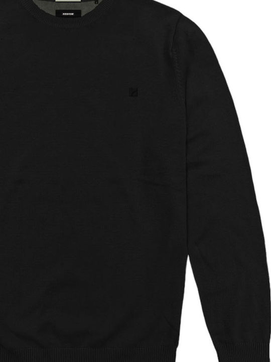 Πουλόβερ Μακρυμάνικο Pure Black, Μαύρο