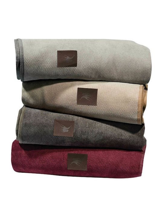 Greenwich Polo Club Zweisitzer-Sofa Überwurf 2736 180x250cm Braun