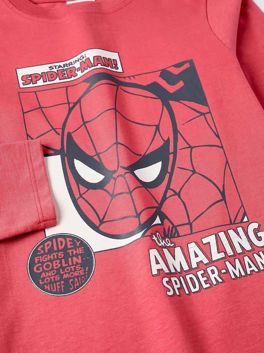 Kids' Shirt Long Sleeve Red