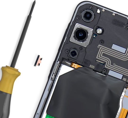 Samsung Power Button Samsung Galaxy A55 Original Black