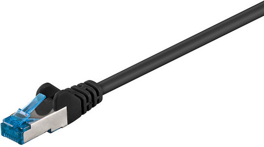 Goobay S/FTP Kat.6a (Gigabit) Netzwerkkabel Ethernet 1,5m Schwarzes