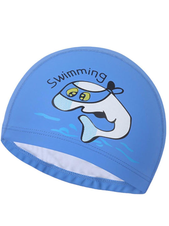 Flipper Kids Swimming Cap Blue