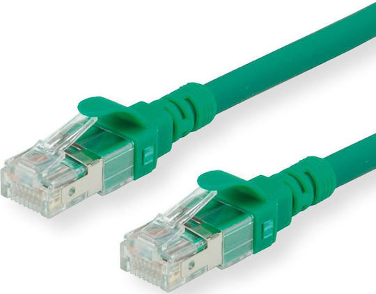 Roline U/UTP Cat.6a Ethernet Network Cable 10m Green 1pcs