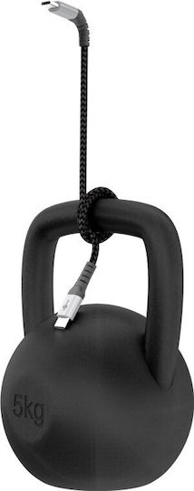 Goobay Braided USB 2.0 Cable USB-C male - USB-C 60W Γκρι 1m 49302