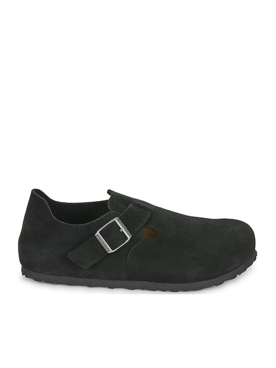 Heritage London Wildleder Stiefeletten Damen Schwarz