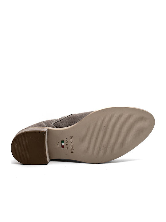 Wildleder Stiefeletten Damen Gray