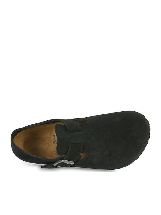 Heritage London Wildleder Stiefeletten Damen Schwarz