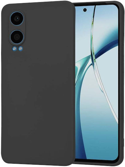 Techsuit Umschlag Rückseite Silikon / Kunststoff Schwarz (OnePlus Nord CE 4 Lite)