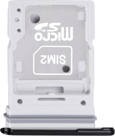 Чекмедже за SIM карта Clappio Samsung Galaxy A55 Dual Nano Sim Черен