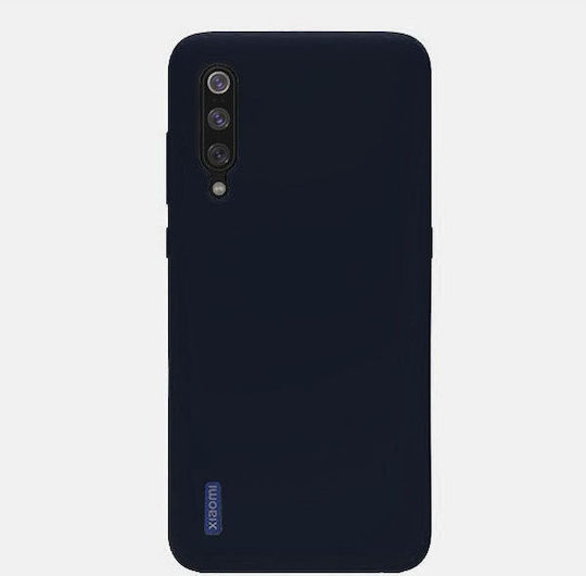 Back Cover Silicone Navy Blue (Xiaomi Mi 9 Lite)