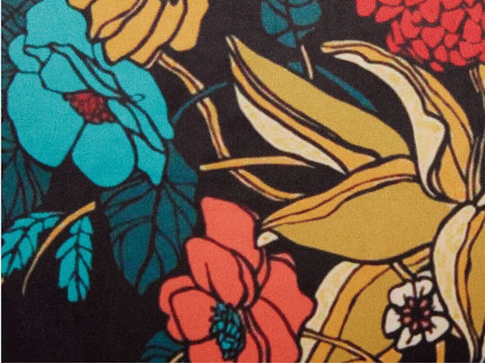Beliani Perna De Canapea Din Catifea Multicolor 45x45 Cm
