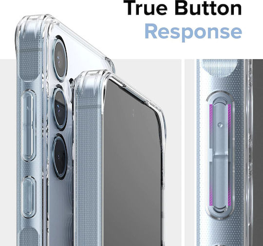 Ringke Fusion Back Cover Σιλικόνης / Πλαστικό Διάφανο (Galaxy A55)