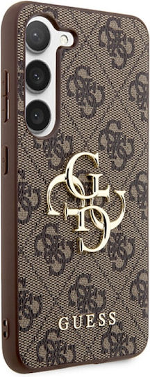 Guess Umschlag Rückseite Leder Braun (Samsung S24 Plus)