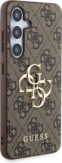 Guess Umschlag Rückseite Leder Braun (Samsung S24 Plus)