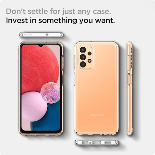 Ultra Hybrid Crystal Back Cover Silicon 2mm Transparent (Galaxy A13 4G - Galaxy A13 4G)