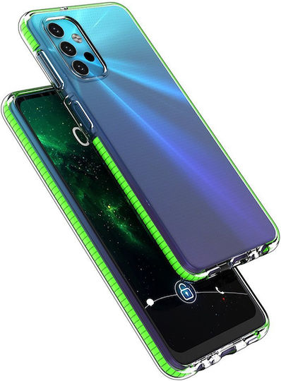 Hurtel Spring Задна корица Силикон 1мм Жълт (Galaxy A32 5G)