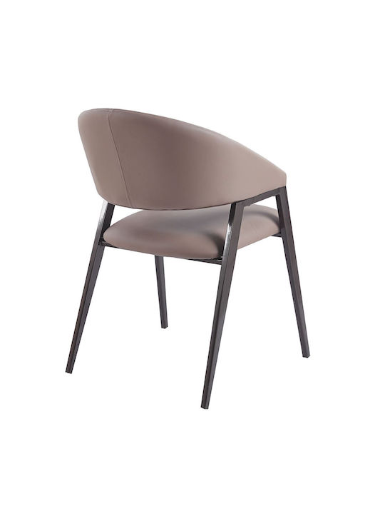 Deli Stühle Speisesaal Cappuccino 2Stück 52x62x83cm